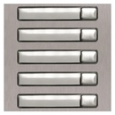 Module NEXA inox 316 L, 5 BP sur 1 rangée