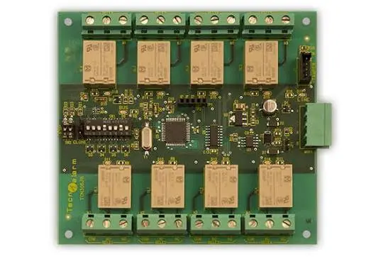 Module d'extension avec 8 relais de puissance