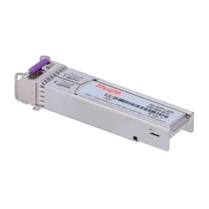 Module émetteur-récepteur SFP Ruijie BIDI Transmission 1550nm / Réception 1310nm Fibre monomode Connecteur LC Distance maximale 20 km 1.25Gb/s - 1000Base-LX