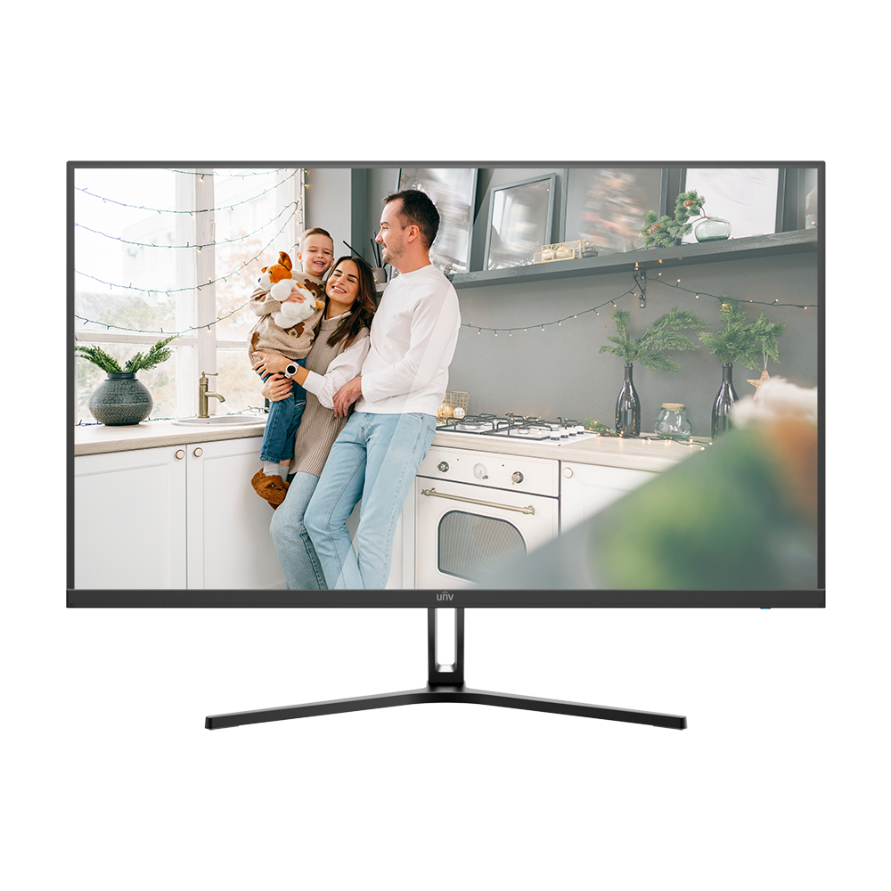 Moniteur LED 27" Full HD Conçu pour la vidéosurveillance Format 16:9 1xHDMI, 1xVGA Résolution 1920x1080 Support VESA 100x100 mm