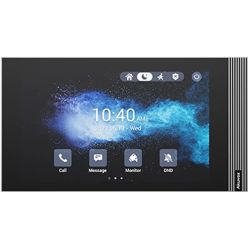Moniteur SIP d'intérieur avec ecran 7'' (Version Linux), design élégant et compact