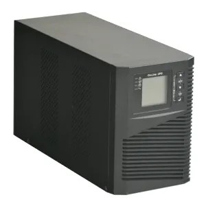 Onduleur online Puissance 2000VA/1800W Entrée 200~240 Vac / Sortie 200~240 Vac 3 sorties SAI/UPS protégées Temps de recharge 4~5 h 4 batteries plomb-acide scellées
