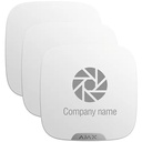 Pack de 10 couvercles personnalisable pour sirène extérieure Couleur blanche Convient pour une utilisation en extérieur