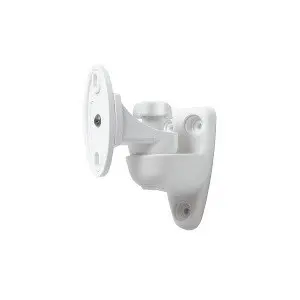 PAIRE de supports universels BLANCS en nylon (pr enceinte 5 Kg maxi) PAIRE de supports
