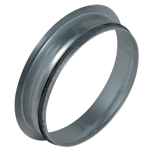 Piquage equerre sur plat galva +joint - d125