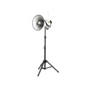 Pied pliant en métal noir pour porte-voix ER 67/68 et ERU-68BS