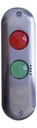 Platine de signalisation DSI, voyants d'état pilotables Rouge/Vert, Buzzer (en parallèle du signal lumineux vert), 12 à 24V AC/DC, IP 54