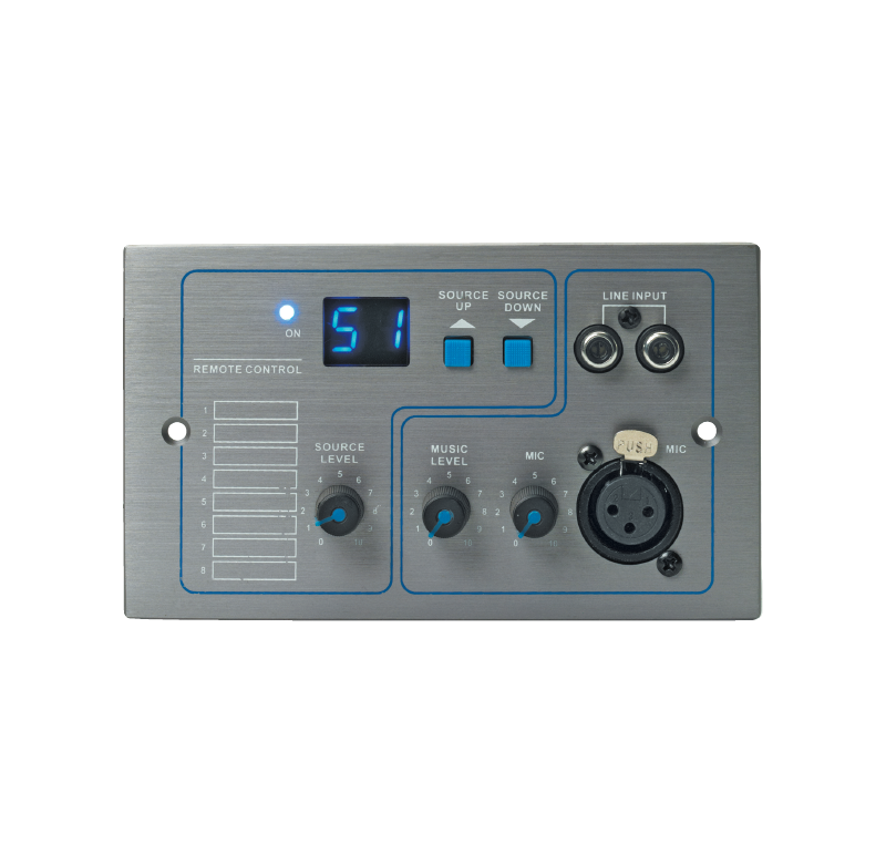 Platine préampli avec entrées MIC/LINE / sélection source