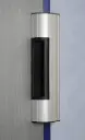 Poignée ventouse 400mm - Anodisé Argent satiné - 1 x 300kg - 12/24V DC - Signal NONF - NFS 61-937 - Dimensions: 400 x 105 x 63mm - Préhensible ou hermétique - Raccordement facilité - Poteau technique ouvert clipsable