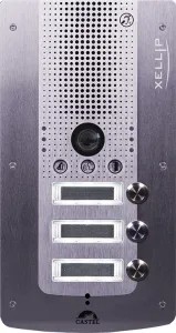 Portier audio video Full IP/SIP 3 boutons d'appel conforme loi Handicap PoE