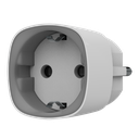 Prise intelligente avec contrôle à distanceSans fil 868 MHz JewellerAntenne interne portée 1000 m230 VAC 50 Hz / Jusqu'à 2.5 kW (11 A)Compteur de consommation couleur blanche