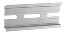 Rail DIN de 80 mm pour les boîtiers ABS IP65, SBWP (livré avec les vis de fixation)