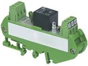 Module relais rail DIN, 48V AC/DC, 1 relais, 1 LED d'état, Maximum 250V AC / 10A - 30V DC / 10A