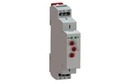 Relais temporisé TMD, 10 programmes de temporisation, fixation rail DIN 1M 12V AC/DC à 230V AC/DC, plage de temporisation réglable de 0,1 seconde à 10 jours