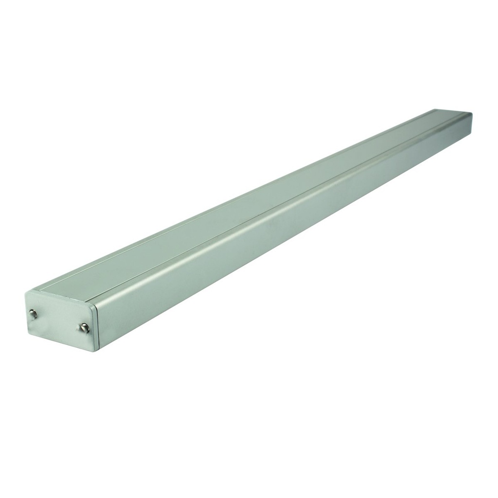 Renfort simple 600 mm pour les bandeaux électromagnétiques de la série EMDH600C, en aluminium anodisé naturel