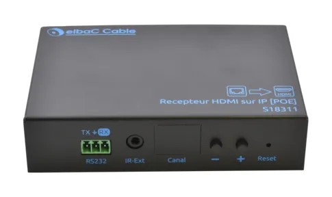 Récepteur HDMI sur IP - POE