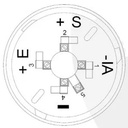 Socle pour détecteur - Gamme CAP