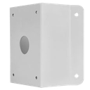Support angle - Pour caméras UNIVIEW - Adapté pour une utilisation extérieure - Couleur blanche - Passage de cable