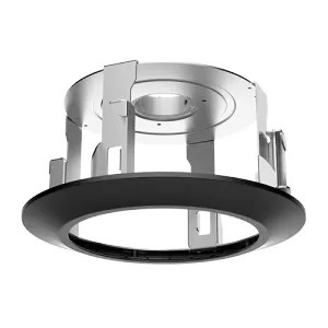 Support de caméra pour montage plafond Pour caméras dôme Utilisation intérieur Couleur noir  