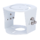 Support de poteau - Pour caméras 2D - Convient pour un usage extérieur / intérieur - Couleur blanche