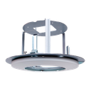 Support encastrable Pour caméras dôme Montage au plafond Passage de câble Couleur blanche