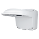 Support mural - Boite de connexions - Adapté pour une utilisation extérieure - Couleur blanche - Compatible avec Uniview - Passage de cable