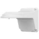 Support mural - Pour caméras dome - Adapté pour une utilisation extérieure - Couleur blanche - Passage de cable Compatible avec les caméras à double objectif de la série IPC322XSS (similaire à UNV-IPC3224SS-ADF28K-I1))