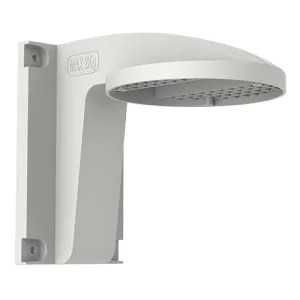 Support mural - Pour caméras dôme - 120 (H) x 111 (La) x 161 (Pr) - Charge maximale 2 Kg - ABS+PC / Couleur blanc 