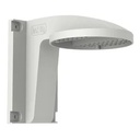 Support mural - Pour caméras dôme - 120 (H) x 111 (La) x 161 (Pr) - Charge maximale 2 Kg - ABS+PC / Couleur blanc 