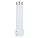 Support plafond - Pour caméras dôme - Hauteur 200 mm - Convient pour une utilisation en extérieur et en intérieur - Couleur blanche - Fabriqué en aluminium