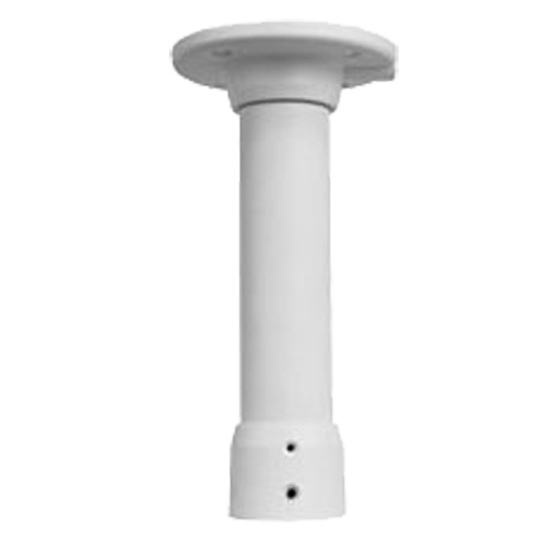 Support plafond Hauteur 239 mm Adapté pour une utilisation extérieure Couleur blanche Fabriqué en aluminium