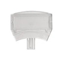 Support pour étiquette. Plastique transparent. A utiliser avec les socles de la série IQ8Quad (lot de 10 pièces)