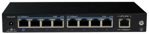 Switch 120W- 8x100Mb POE + 1x100Mb
