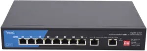 Switch 120W- 8×1Gbps/POE+ & 2×1Gbps