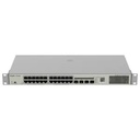Switch Reyee PoE Cloud Layer 2 24 ports PoE Gigabit+ 4 SFP Gigabit 30W par port 802.3af/at / Maximum 370W Static LAG/DHCP Snoop/IGMP Snoop/Port Mirror VLAN/Port Isolation/STP/RSTP/ACL/QoS/LACP/SNMP rackable