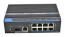 Switch industriel 120W - 8x 100Mb/POE et 1x Gb et 1x SFP