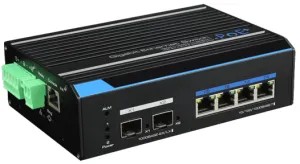 Switch industriel 150W- L2 - 1×1Gb/POE++ & 3×1Gb/POE+ & 2×SFP