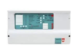 Tableau d'alarme incendie type 2A conventionnel. 8 boucles + 3 fonctions CMSI + 1 UGA