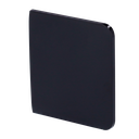 Touche tactile pour interrupteur d'éclairage AJA-LIGHTCORE-1G et AJA-LIGHTCORE-2W Rétro-éclairage LED Panneau tactile latéral sans contact Couleur noir