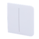 Touche tactile pour interrupteur double éclairage AJA-LIGHTCORE-2G  Rétro-éclairage LED Panneau tactile latéral sans contact Couleur blanc