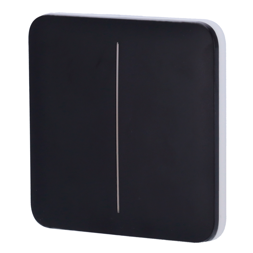 Touche tactile pour interrupteur double éclairage AJA-LIGHTCORE-2G  Rétro-éclairage LED Panneau tactile sans contact Couleur noir