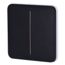 Touche tactile pour interrupteur double éclairage AJA-LIGHTCORE-2G  Rétro-éclairage LED Panneau tactile sans contact Couleur noir