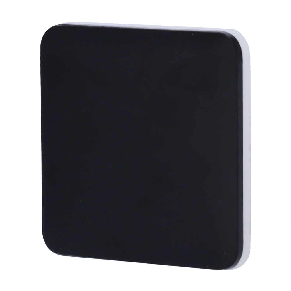 Touche tactile pour interrupteur simple éclairage AJA-LIGHTCORE-1G et AJA-LIGHTCORE-2W  Rétro-éclairage LED Panneau tactile latéral sans contact Couleur noir