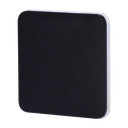 Touche tactile pour interrupteur simple éclairage AJA-LIGHTCORE-1G et AJA-LIGHTCORE-2W  Rétro-éclairage LED Panneau tactile latéral sans contact Couleur noir