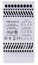 Transformateur de séparation de sécurité, rail DIN, 3M, 230V AC / 12/24V AC / 15VA (1,25A/0,625A)