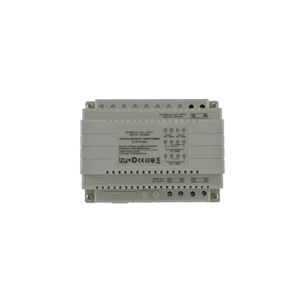 Transformateur de séparation de sécurité, rail DIN, 7M, 230V AC / 12/24V AC / 80VA (6,6A/3,3A)