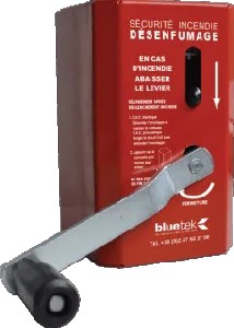 Treuil BT130 NF DAC seul Modulaire capot acier rouge