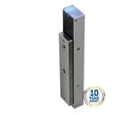 Ventouse applique 500kg Freevoltage 12/24/48V DC - NF S61-937 - Relais + Signal NO/NF - Anti-rémanence électronique - Rétroéclairage par leds - Entrée directe Télécommande CMSI ou BP (NO) - Garantie 10 ans