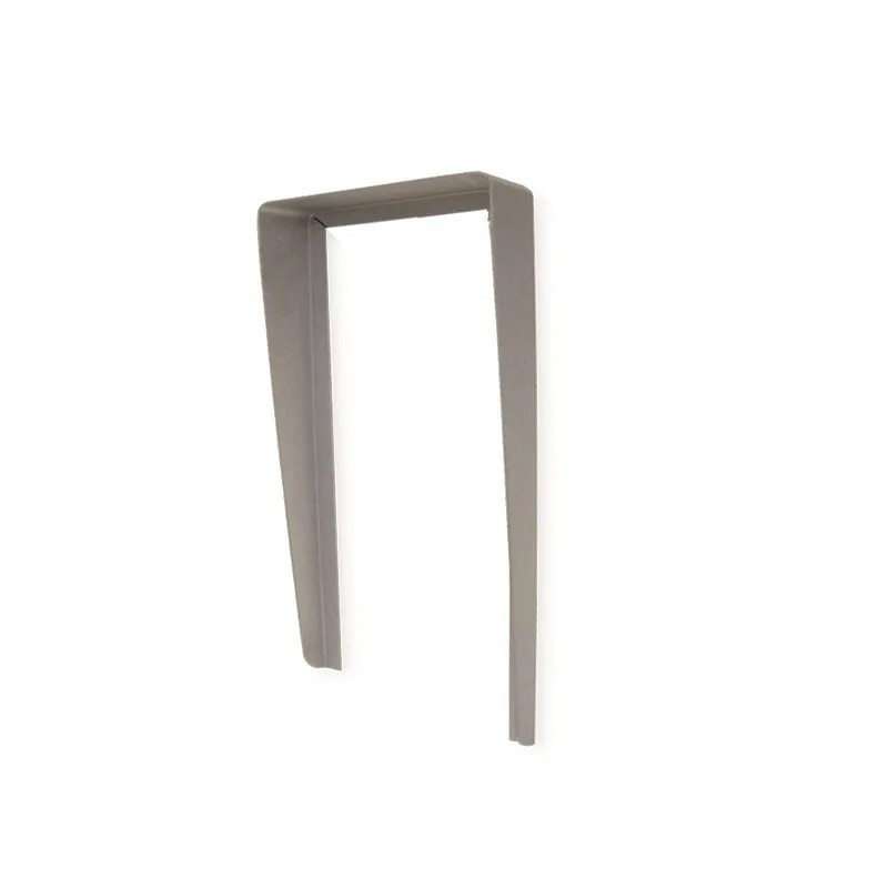 Visière aluminium pour platine U HR 1003 