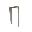 Visière aluminium pour platine U HR 1003 